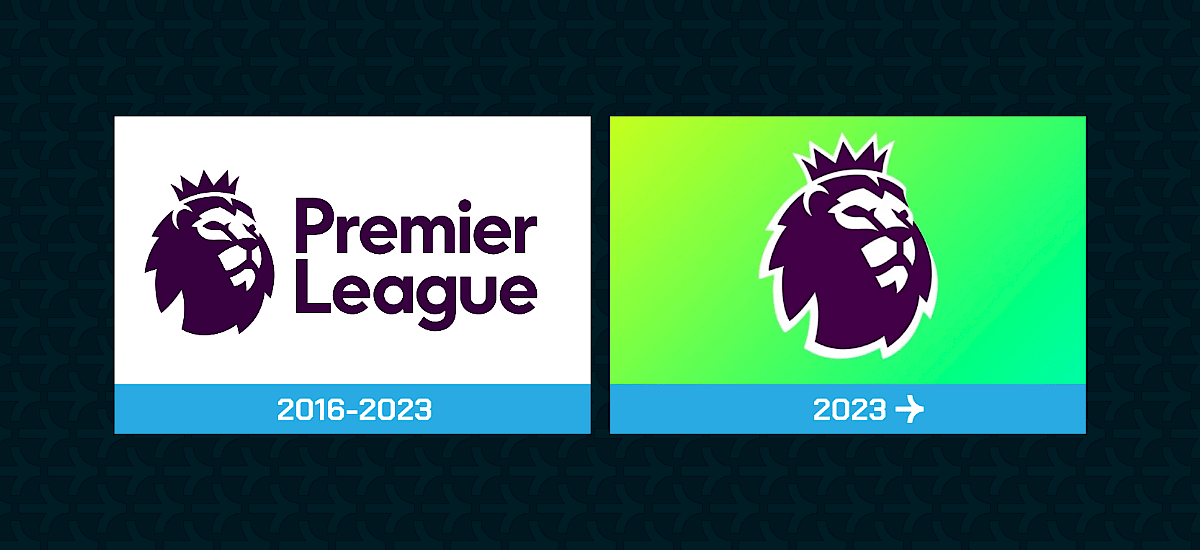 Het nieuwe Premier League-logo: groter, gedurfder en feller